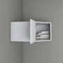 Hanah Home Armario de Pared Blanco